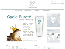 Tablet Screenshot of 66-30.com